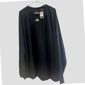 Adidas ClimaLite Long Sleeve Athletic Shirt Men's 2XL Black NWT